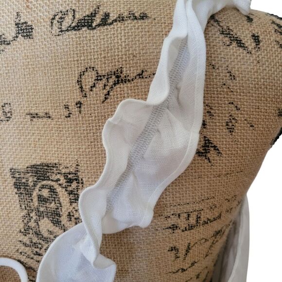 Reformation Dress Womens Midi 100% Linen With Ruffle Straps Smocked Back Sz 12 - Picture 8 of 15